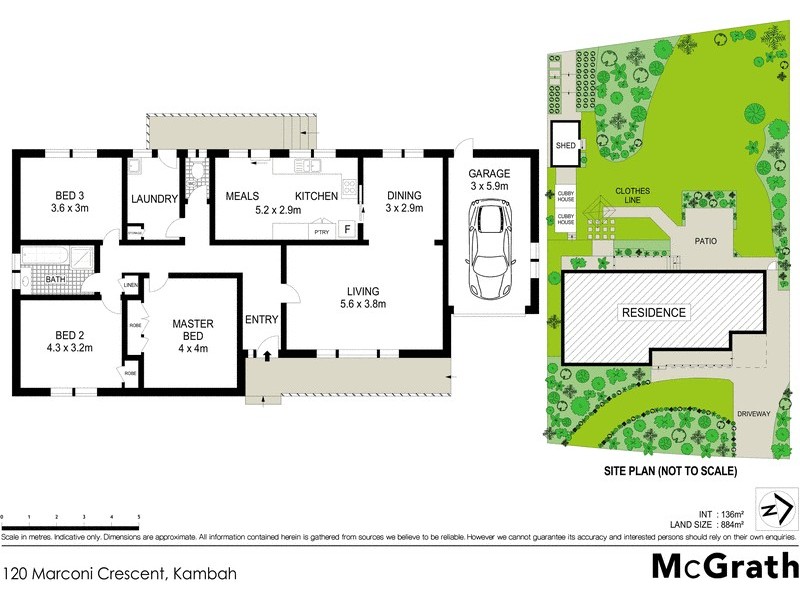 120 Marconi Crescent, Kambah ACT 2902 Floorplan