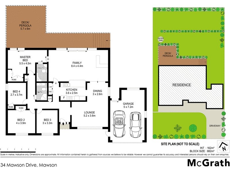 34 Mawson Drive, Mawson ACT 2607 Floorplan