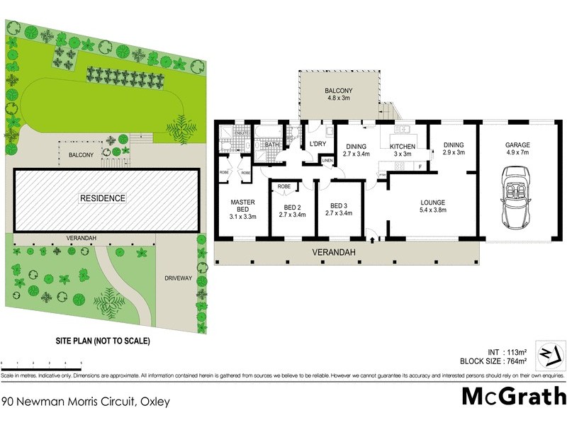 90 Newman Morris Circuit, Oxley ACT 2903 Floorplan