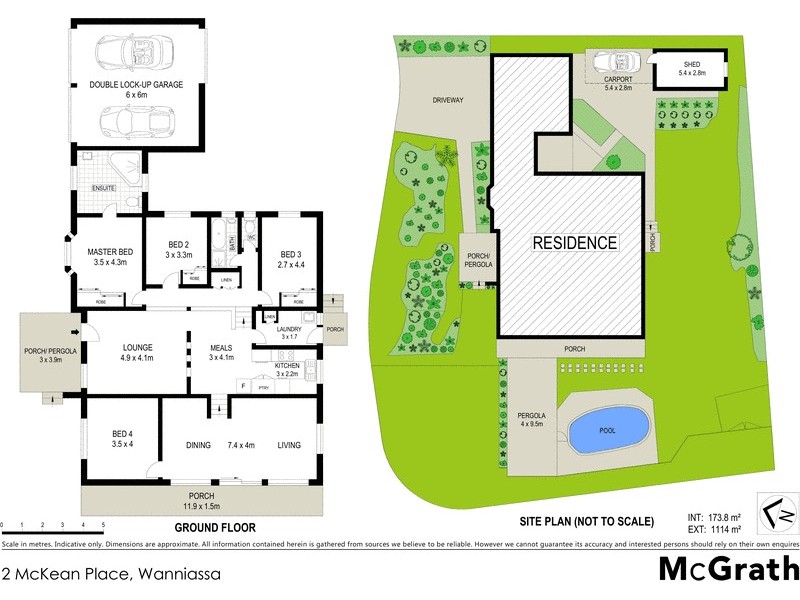 2 McKean Place, Wanniassa ACT 2903 Floorplan