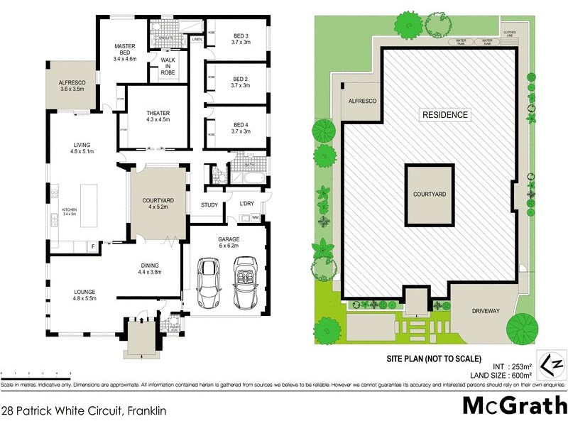 28 Patrick White Circuit, Franklin ACT 2913 Floorplan