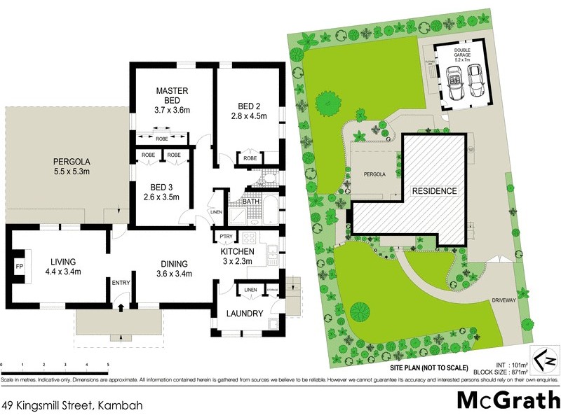 49 Kingsmill Street, Kambah ACT 2902 Floorplan