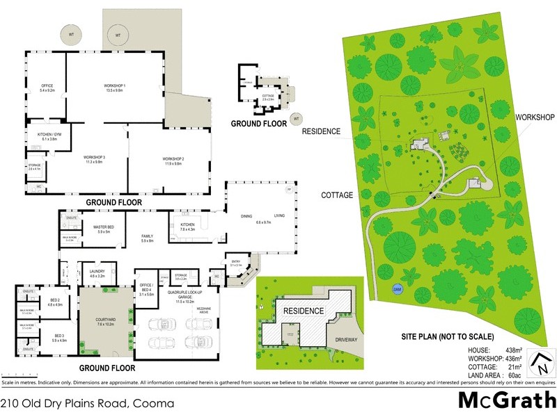 210 Old Dry Plains Road, Cooma NSW 2630 Floorplan