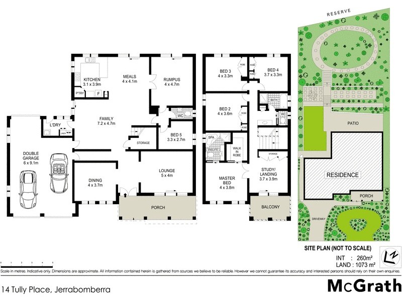 14 Tully Place, Jerrabomberra NSW 2619 Floorplan