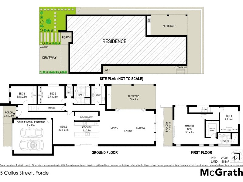 5 Callus Street, Forde ACT 2914 Floorplan