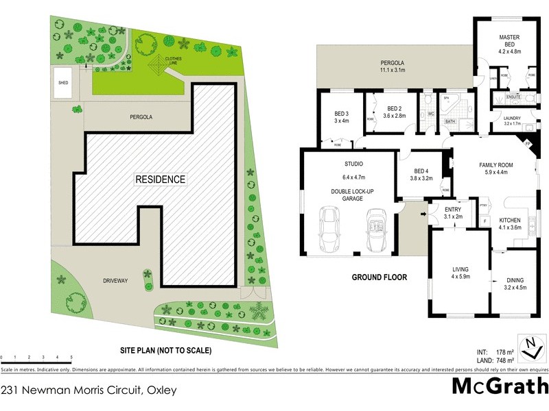 231 Newman Morris Circuit, Oxley ACT 2903 Floorplan