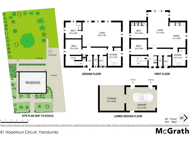 81 Hopetoun Circuit, Yarralumla ACT 2600 Floorplan