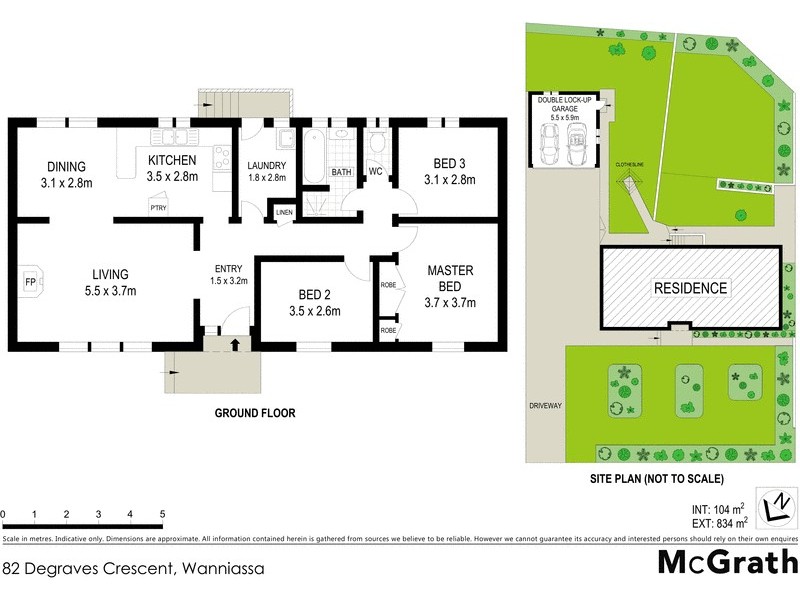 82 Degraves Crescent, Wanniassa ACT 2903 Floorplan