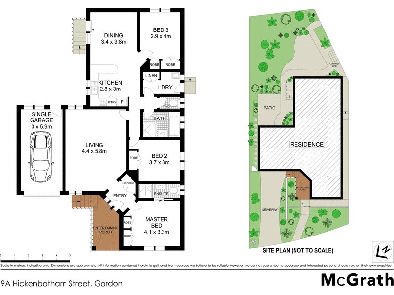 9A Hickenbotham Street, Gordon ACT 2906 Floorplan
