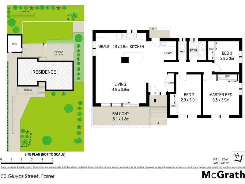 30 Gluyas Street, Farrer ACT 2607 Floorplan
