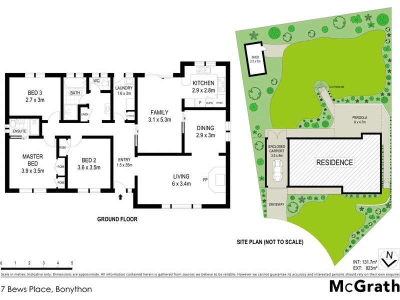 7 Bews Place, Bonython ACT 2905 Floorplan