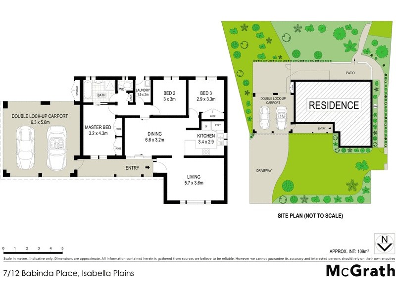 7/12 Babinda Place, Isabella Plains ACT 2905 Floorplan