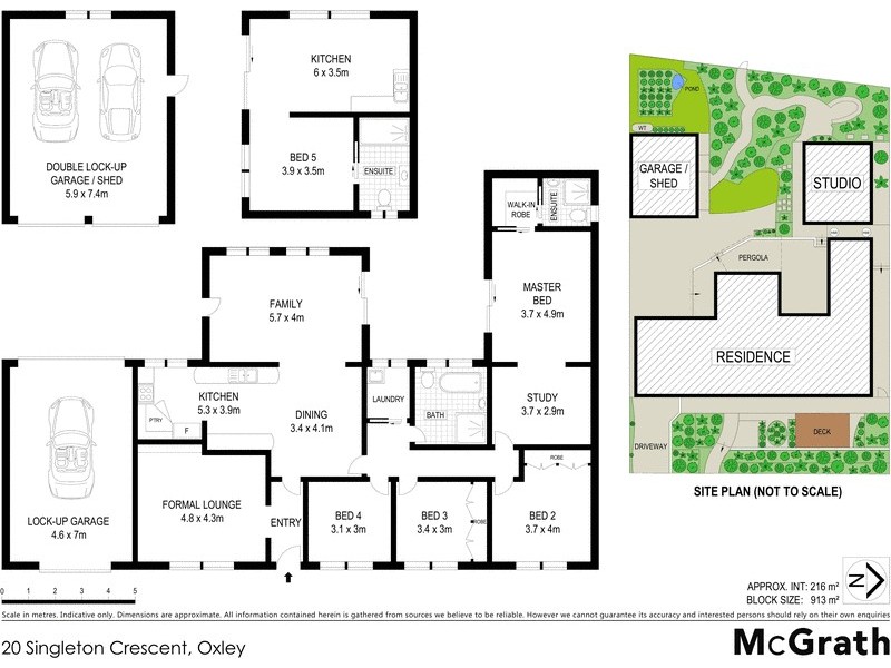 20 Singleton Crescent, Oxley ACT 2903 Floorplan