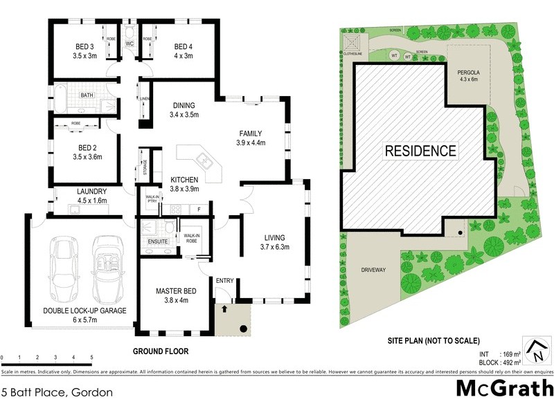 5 Batt Place, Gordon ACT 2906 Floorplan