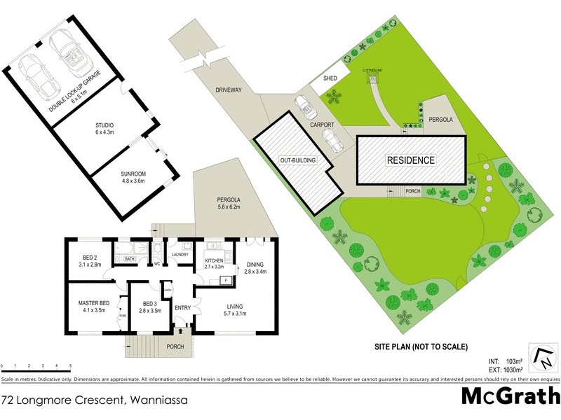 72 Longmore Crescent, Wanniassa ACT 2903 Floorplan