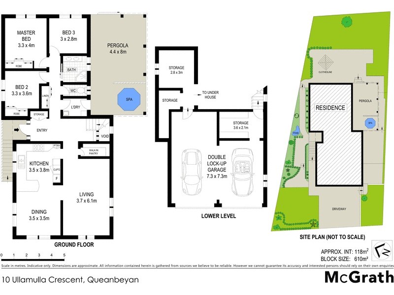 10 Ullamulla Crescent, Queanbeyan NSW 2620 Floorplan