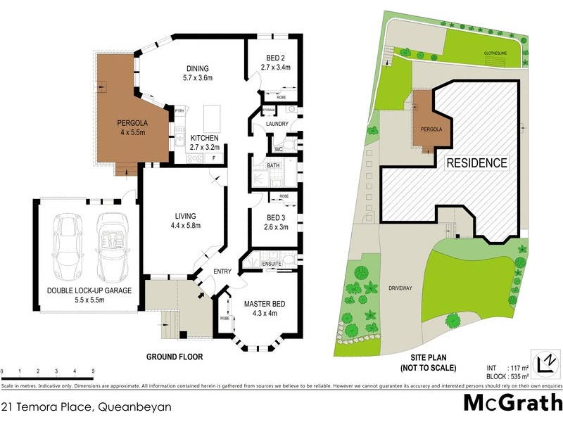 21 Temora Place, Queanbeyan NSW 2620 Floorplan