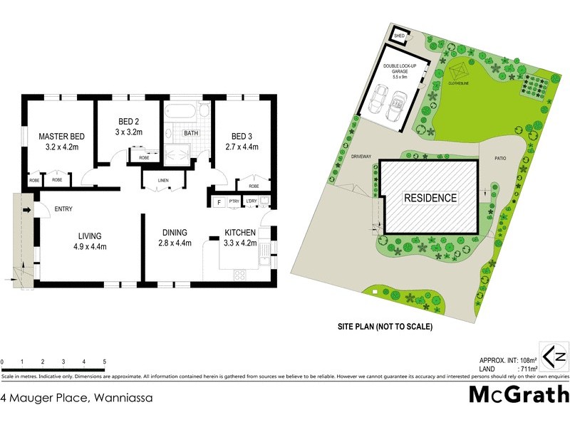 4 Mauger Place, Wanniassa ACT 2903 Floorplan