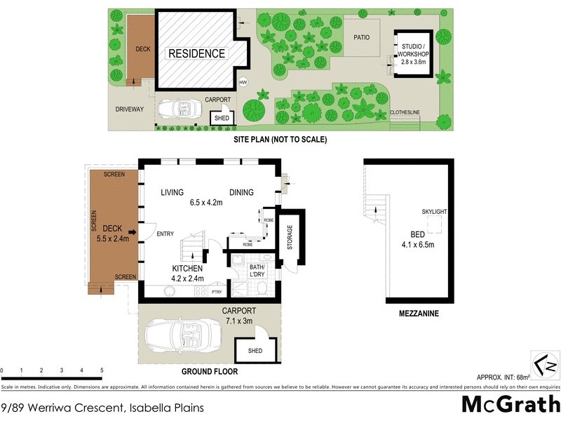 9/89 Werriwa Crescent, Isabella Plains ACT 2905 Floorplan