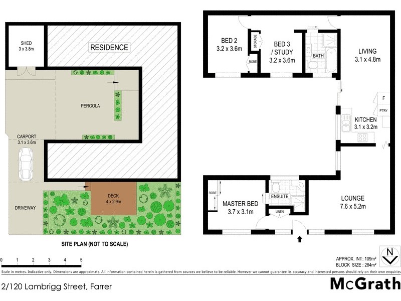 2/120 Lambrigg Street, Farrer ACT 2607 Floorplan