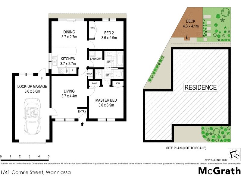 1/41 Comrie Street, Wanniassa ACT 2903 Floorplan