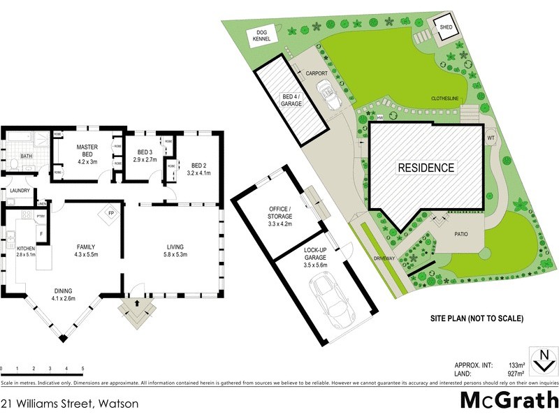 21 Williams Street, Watson ACT 2602 Floorplan