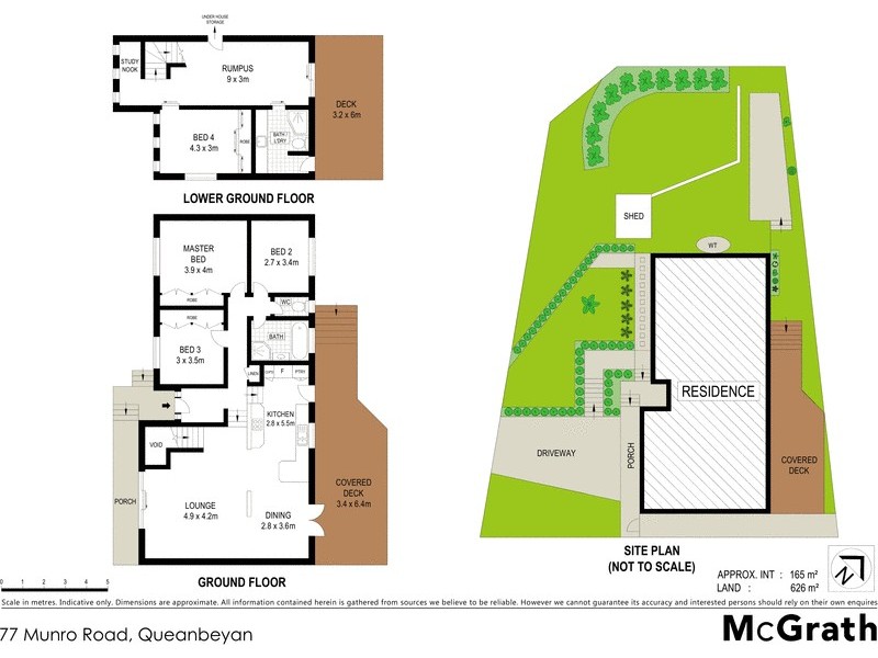 77 Munro Road, Queanbeyan NSW 2620 Floorplan