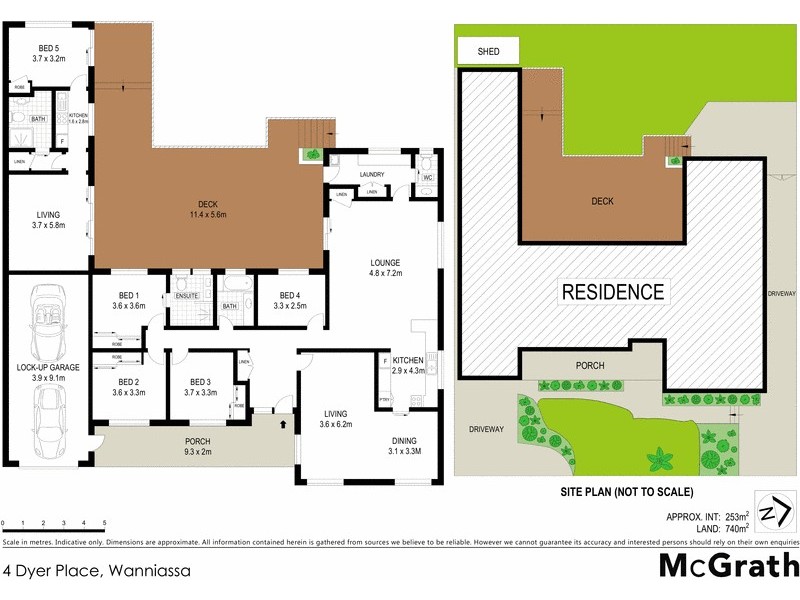 4 Dyer Place, Wanniassa ACT 2903 Floorplan
