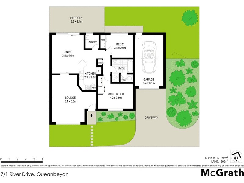 7/1 River Drive, Queanbeyan NSW 2620 Floorplan