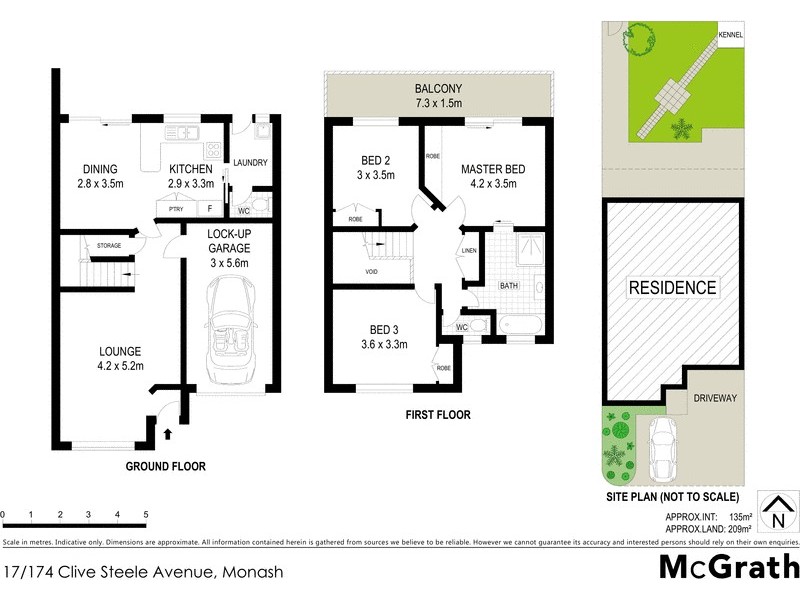 17/174 Clive Steele Avenue, Monash ACT 2904 Floorplan