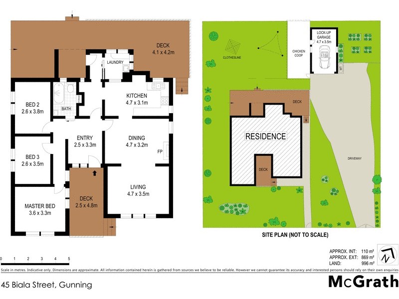 45 Biala Street, Gunning NSW 2581 Floorplan