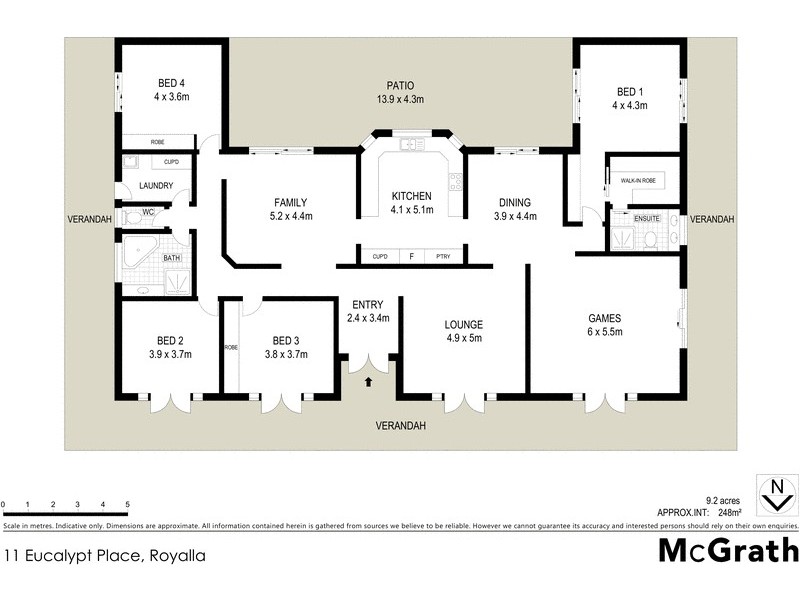 11 Eucalypt Place, Royalla NSW 2620 Floorplan