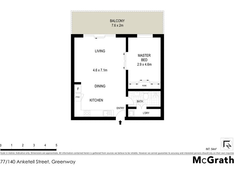 77/140 Anketell Street, Greenway ACT 2900 Floorplan