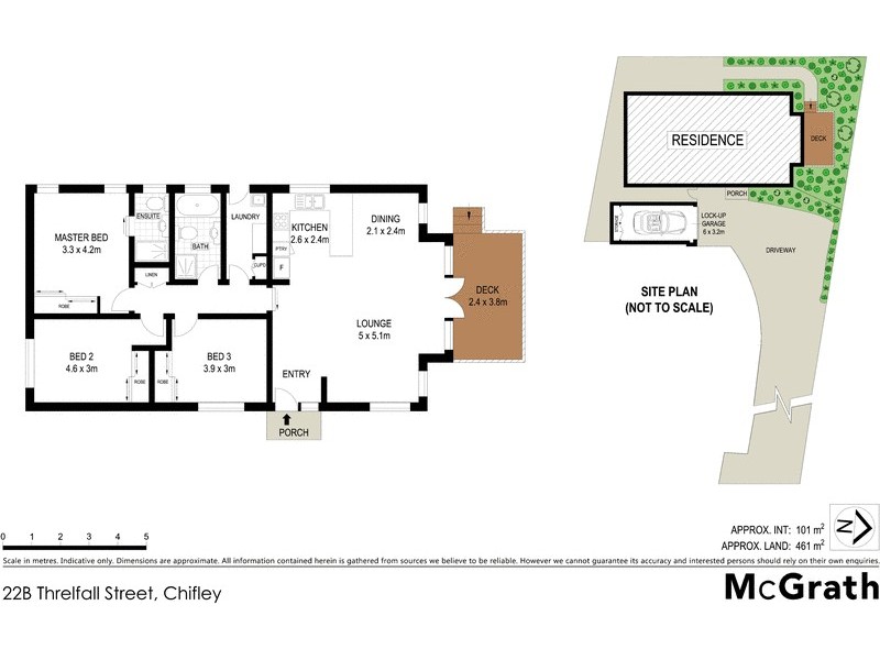 22B Threlfall Street, Chifley ACT 2606 Floorplan