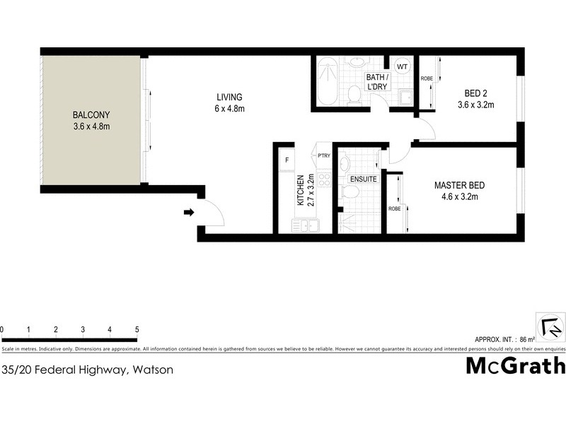 35/20 Federal Highway, Watson ACT 2602 Floorplan