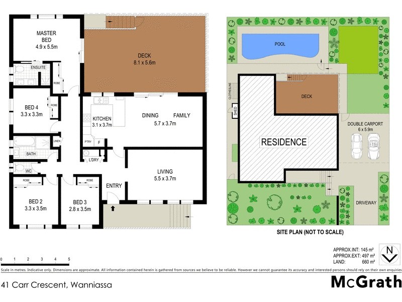41 Carr Crescent, Wanniassa ACT 2903 Floorplan
