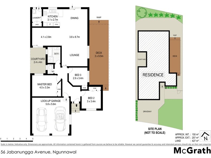 56 Jabanungga Avenue, Ngunnawal ACT 2913 Floorplan