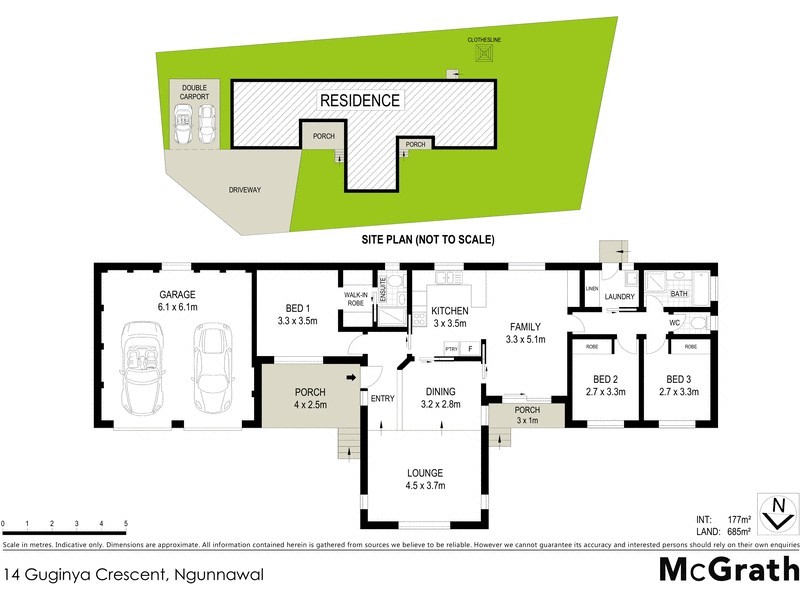 14 Guginya Crescent, Ngunnawal ACT 2913 Floorplan