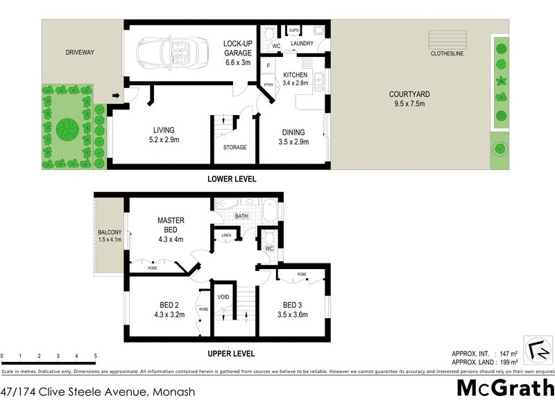 47/174 Clive Steele Avenue, Monash ACT 2904 Floorplan