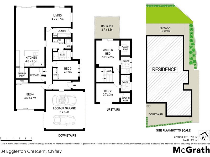 34 Eggleston Crescent, Chifley ACT 2606 Floorplan