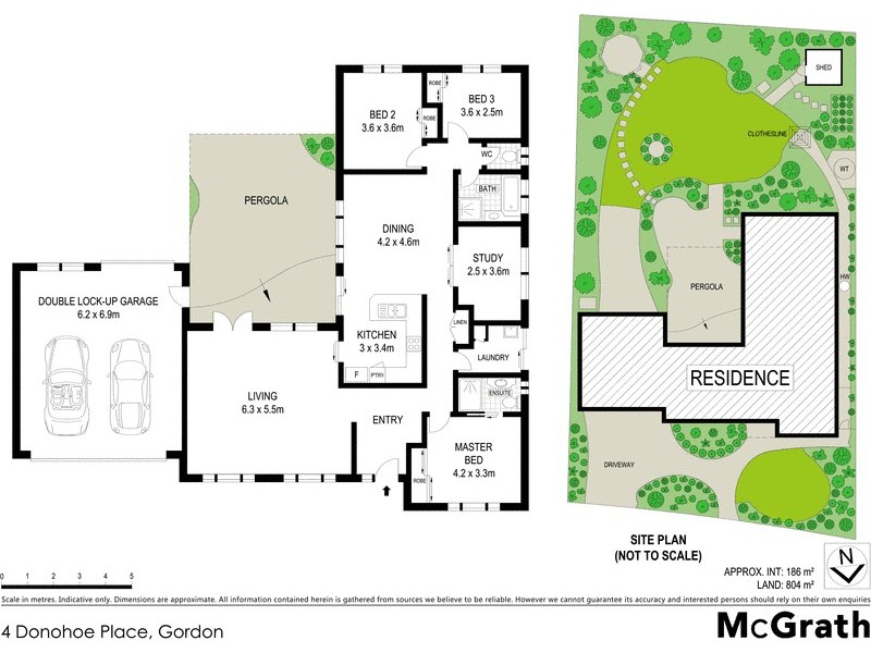 4 Donohoe Place, Gordon ACT 2906 Floorplan