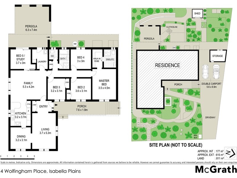 4 Wolfingham Place, Isabella Plains ACT 2905 Floorplan