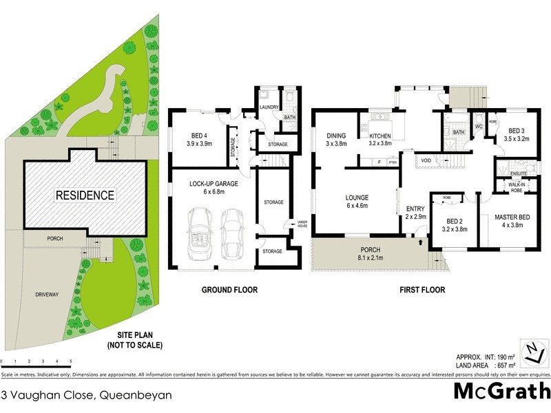 3 Vaughan Close, Queanbeyan NSW 2620 Floorplan