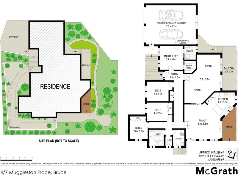 4/7 Mugglestone Place, Bruce ACT 2617 Floorplan