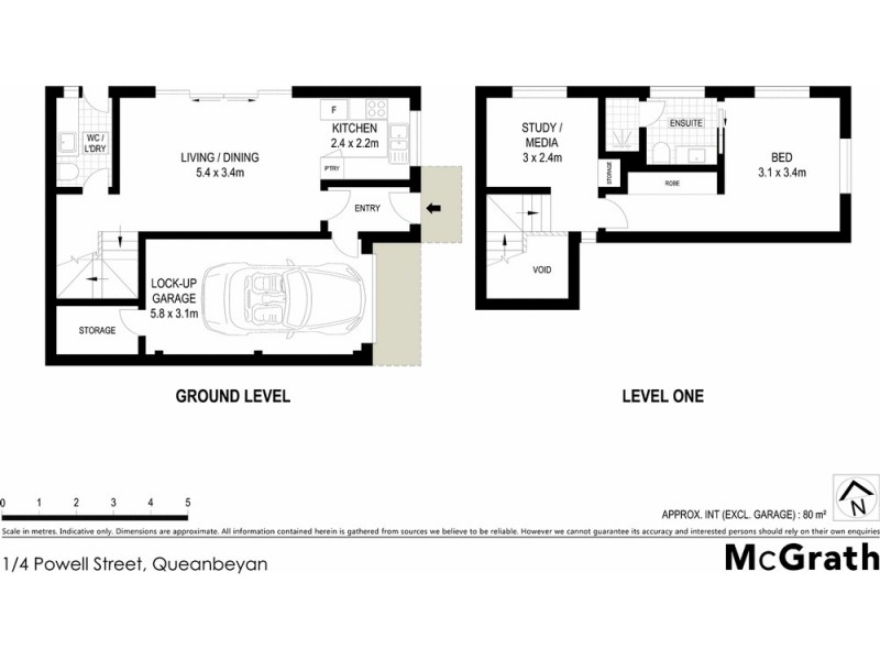 4 Powell Street, Queanbeyan NSW 2620 Floorplan