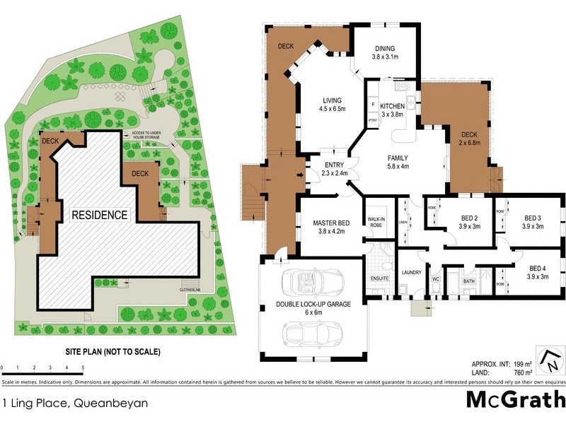 1 Ling Place, Queanbeyan NSW 2620 Floorplan
