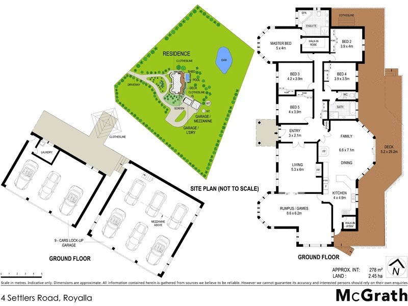 4 Settlers Road, Royalla NSW 2620 Floorplan
