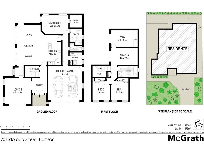 20 Eldorado Street, Harrison ACT 2914 Floorplan