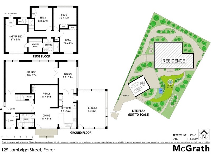 129 Lambrigg Street, Farrer ACT 2607 Floorplan