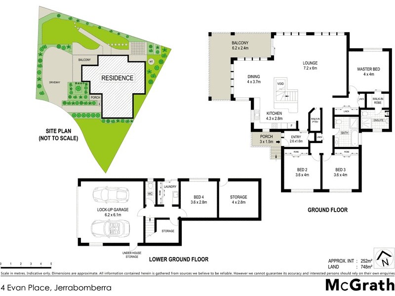 4 Evan Place, Jerrabomberra NSW 2619 Floorplan